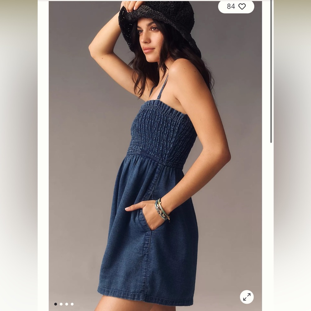 Pilcro Smocked Romper